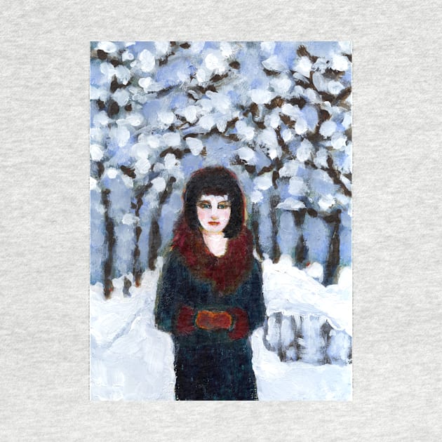 Snow girl by AmyKalish